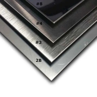JIS Cold Rolled 430 Stainless Steel Sheet Plate Hairline Customized